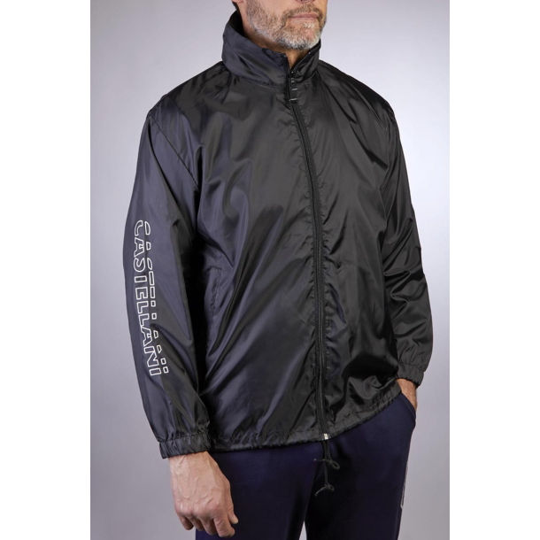 Castellani K way regnjakke sort 