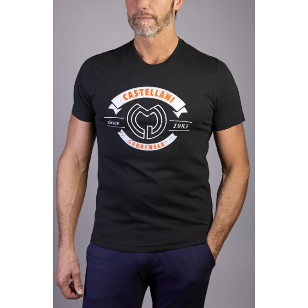 Castellani Sort Tshirt 