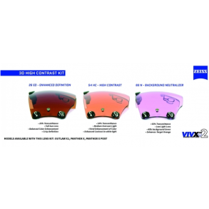 OUTLAW X7 ZEISS VIVX2 3D HIGH CONTRAST KIT 