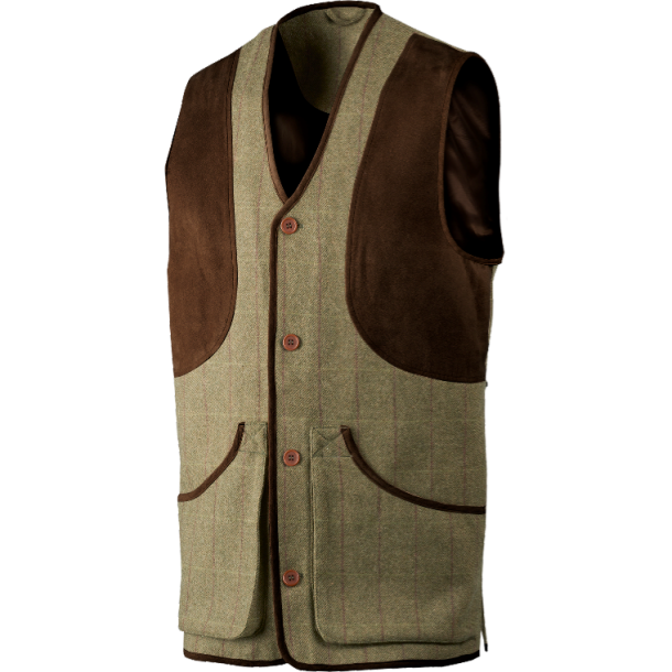 Ragley vest Moss check