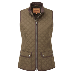 Sch&ouml;ffel Ladies Quilt Gilet Olive