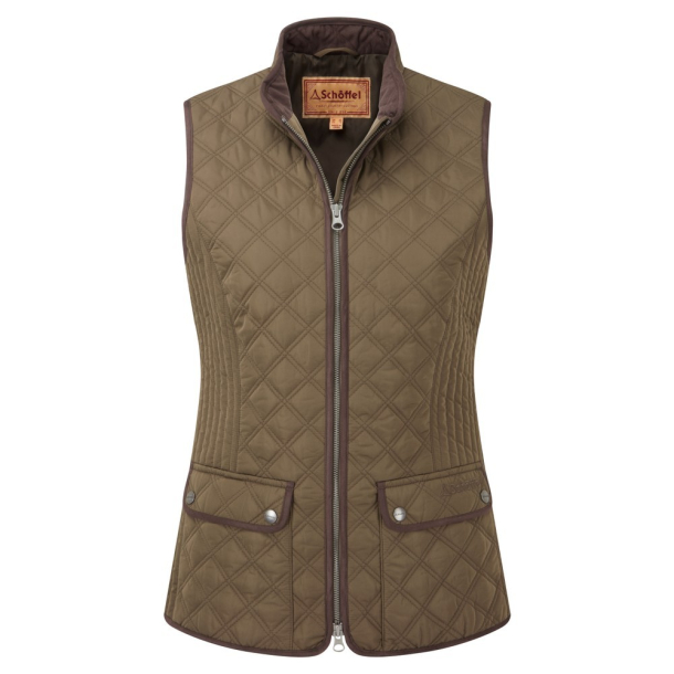 Sch&ouml;ffel Ladies Quilt Gilet Olive