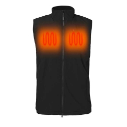 Nordic Heat Soft Shell vest - sort