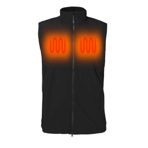 Nordic Heat Soft Shell vest - sort