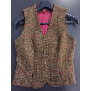 T.ba vest med silkeryg