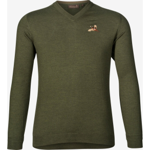 Woodcock V-neck pullover